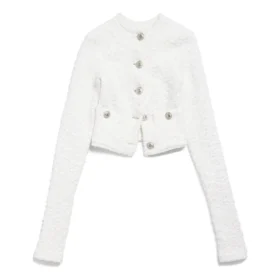 Cárdigan corto «Blanco» 793604T33289000