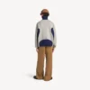 Cárdigan de punto con cremallera para hombre de Bodies en gris/azul marino
