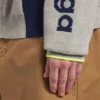 Cárdigan de punto con cremallera para hombre de Bodies en gris/azul marino