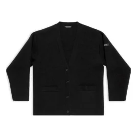 Cárdigan FW23 «Jersey de lana doble cara negro» 771671T16751000