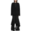 Cárdigan FW23 «Jersey de lana doble cara negro» 771671T16751000