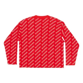 Cárdigan Mini Allover Logo «Red White» 699822T32336090 Cárdigan Mini Allover Logo «Red White» 699822T32336090