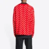Cárdigan Mini Allover Logo «Red White» 699822T32336090
