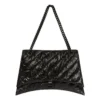 Crush Large Chain Bag Quilted «Negro» 716332210IY1000
