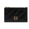 Crush Portamonedas y tarjetero largo acolchado «Negro» 766465210J11000