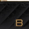 Crush Portamonedas y tarjetero largo acolchado «Negro» 766465210J11000