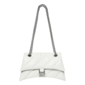 Crush Small Chain Bag Quilted «Optic White» 716351210J09001