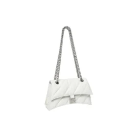 Crush Small Chain Bag Quilted «Optic White» 716351210J09001
