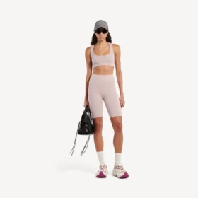 Culotte de ciclismo sin costuras para mujer en color nude