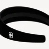 Diadema plana Holli para mujer en negro/plata brillante Diadema plana Holli para mujer en negro/plata brillante