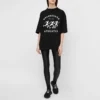 Estampado, cuello redondo, negro 641532TJVK61070