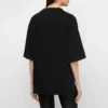 Estampado, cuello redondo, negro 641532TJVK61070
