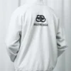 Estampado del logotipo de BB, unisex, gris claro, 583216TFV612569