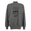 Este no es el nuevo jersey con el logotipo de Balenciaga «Dark Grey» 652981TKVE41069
