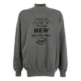 Este no es el nuevo jersey con el logotipo de Balenciaga «Dark Grey» 652981TKVE41069 Este no es el nuevo jersey con el logotipo de Balenciaga «Dark Grey» 652981TKVE41069