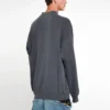 Este no es el nuevo jersey con el logotipo de Balenciaga «Dark Grey» 652981TKVE41069