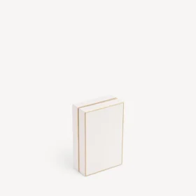 Estuche para perfumes en blanco marfil dix