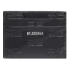 Estuche para tarjetas con monograma en relieve «Negro» 717763210JS1000