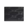 Estuche para tarjetas con monograma en relieve «Negro» 717763210JS1000