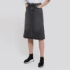 Falda de línea A FW21 «Denim gris lavado» 646913TBP477767