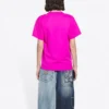 FW21 Manga corta rosa y rojo 661705TKVE16817