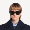 Gafas de sol Cosmo Square AF para mujer en negro Gafas de sol Cosmo Square AF para mujer en negro
