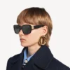 Gafas de sol Cosmo Square AF para mujer en negro Gafas de sol Cosmo Square AF para mujer en negro