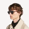 Gafas de sol de piloto para hombre de uso diario en gris claro Gafas de sol de piloto para hombre de uso diario en gris claro
