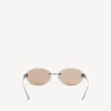 Gafas de sol Gossip Oval AF en rutenio oscuro/marrón Gafas de sol Gossip Oval AF en rutenio oscuro/marrón