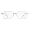 Gafas de sol Invisible Rectangle «Plata» 768058T00051402