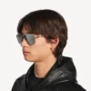 Gafas de sol «Monday Pilot» para hombre en rutenio claro Gafas de sol «Monday Pilot» para hombre en rutenio claro