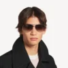 Gafas de sol «Monday Pilot» para hombre en rutenio claro Gafas de sol «Monday Pilot» para hombre en rutenio claro