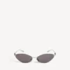 Gafas de sol Nano Cat para mujer en color plateado Gafas de sol Nano Cat para mujer en color plateado