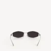 Gafas de sol Nano D-Frame para mujer en color plata Gafas de sol Nano D-Frame para mujer en color plata