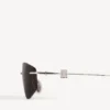 Gafas de sol Nano D-Frame para mujer en color plata Gafas de sol Nano D-Frame para mujer en color plata
