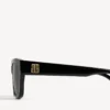 Gafas de sol Nano Square AF para mujer en negro Gafas de sol Nano Square AF para mujer en negro