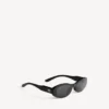 Gafas de sol Nova ovaladas para mujer en negro Gafas de sol Nova ovaladas para mujer en negro