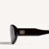 Gafas de sol Nova ovaladas para mujer en negro Gafas de sol Nova ovaladas para mujer en negro