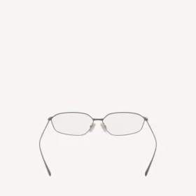 Gafas de sol ovaladas «Editorial» en color plateado