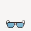 Gafas de sol Pilot para hombre, para uso diario, en color caramelo oscuro habana