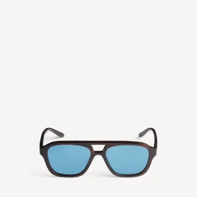 Gafas de sol Pilot para hombre, para uso diario, en color caramelo oscuro habana
