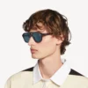 Gafas de sol Pilot para hombre, para uso diario, en color caramelo oscuro habana