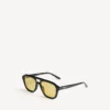 Gafas de sol Pilot para hombre, para uso diario, en negro/amarillo Gafas de sol Pilot para hombre, para uso diario, en negro/amarillo