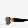 Gafas de sol rectangulares Cosmo para mujer en negro Gafas de sol rectangulares Cosmo para mujer en negro