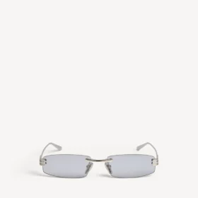 Gafas de sol rectangulares «Gossip M» para mujer en color plata