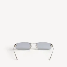 Gafas de sol rectangulares «Gossip M» para mujer en color plata
