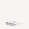 Gafas de sol rectangulares «Gossip M» para mujer en color plata Gafas de sol rectangulares «Gossip M» para mujer en color plata