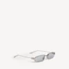Gafas de sol rectangulares «Gossip M» para mujer en color plata Gafas de sol rectangulares «Gossip M» para mujer en color plata