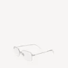 Gafas de sol rectangulares «Invisible» en color plateado Gafas de sol rectangulares «Invisible» en color plateado