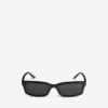 Gafas de sol rectangulares para uso diario en color negro Gafas de sol rectangulares para uso diario en color negro